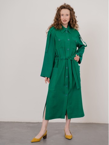 Платье Фара зеленое